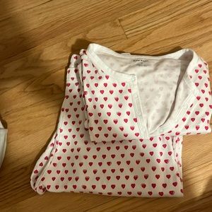 roller rabbit hearts pajama SET